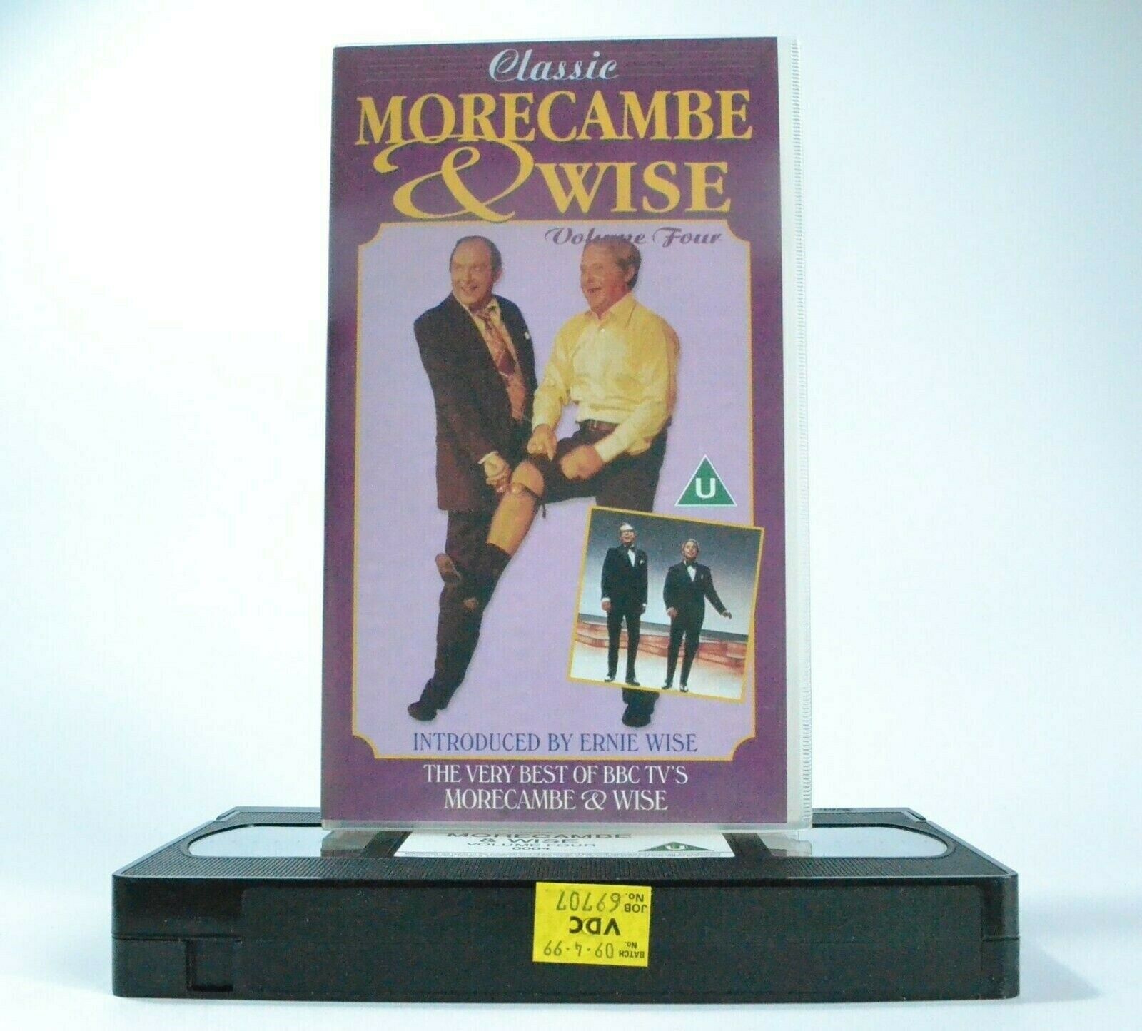 Classic Morecambe And Wise: Volume 4 - BBC TV Comedy Show - The Best Of - VHS-