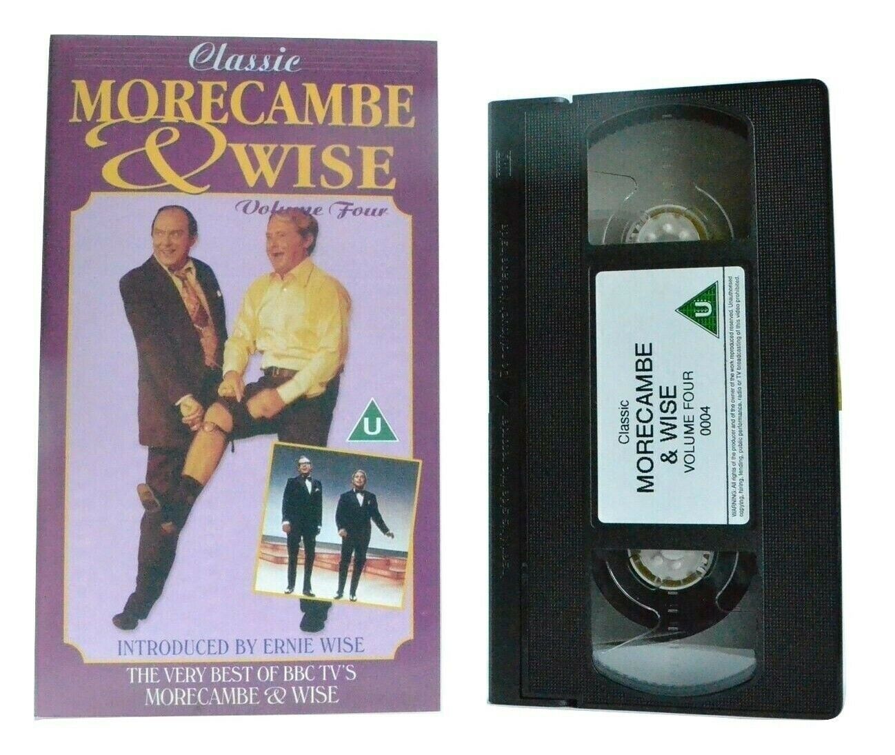 Classic Morecambe And Wise: Volume 4 - BBC TV Comedy Show - The Best Of - VHS-