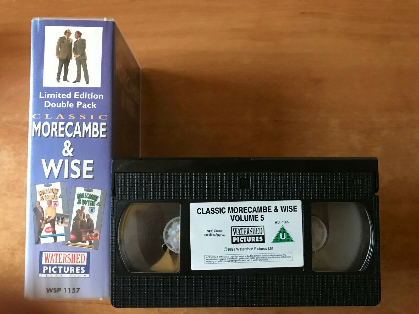 Classic Morecambe & Wise [Limited Edition] Double Pack - BBC Comedy - Pal VHS-