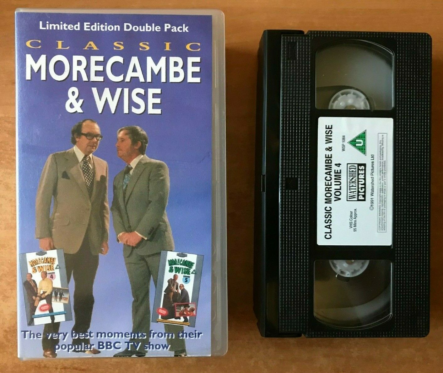 Classic Morecambe & Wise [Limited Edition] Double Pack - BBC Comedy - Pal VHS-