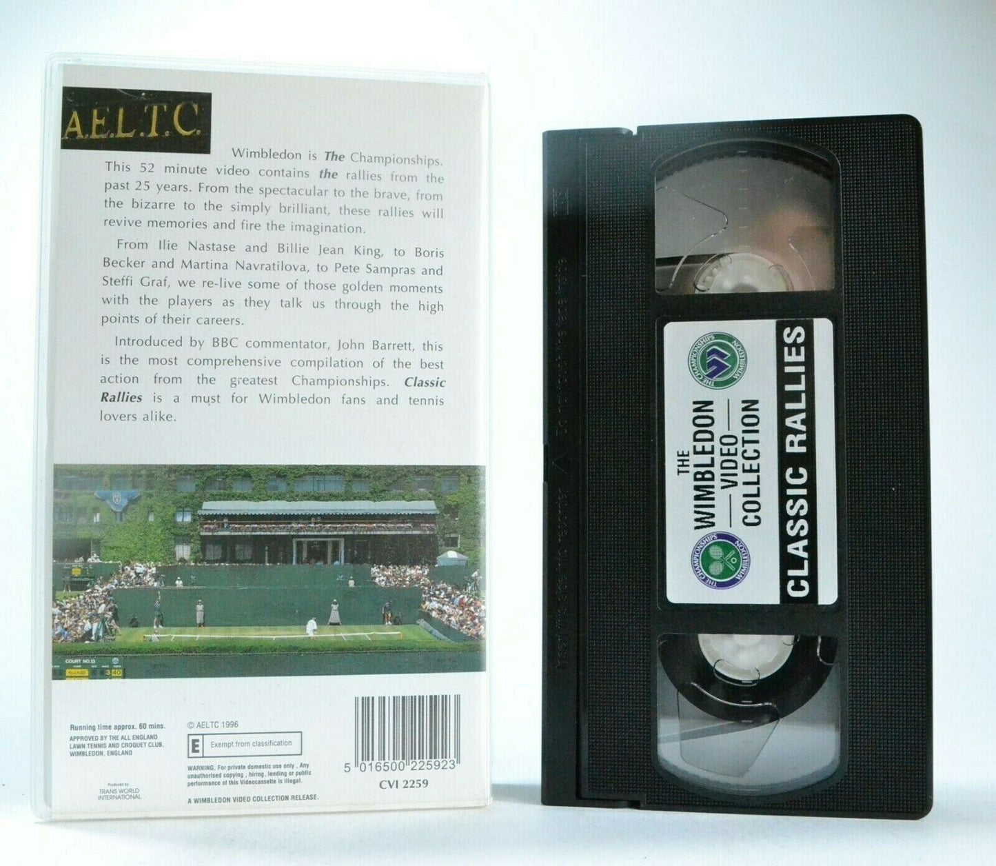 Classic Rallies: Wimbledon Video Collection - Boris Becker - Tennis - Pal VHS-