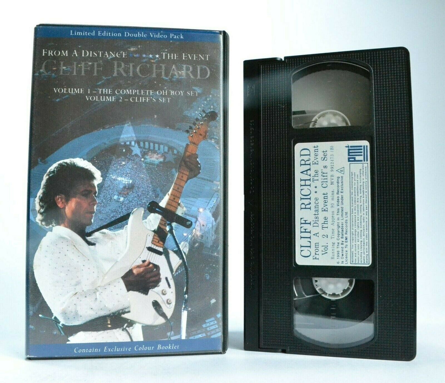 Cliff Richards: From A Distance - Special Collectors Issue - Live Music - VHS-