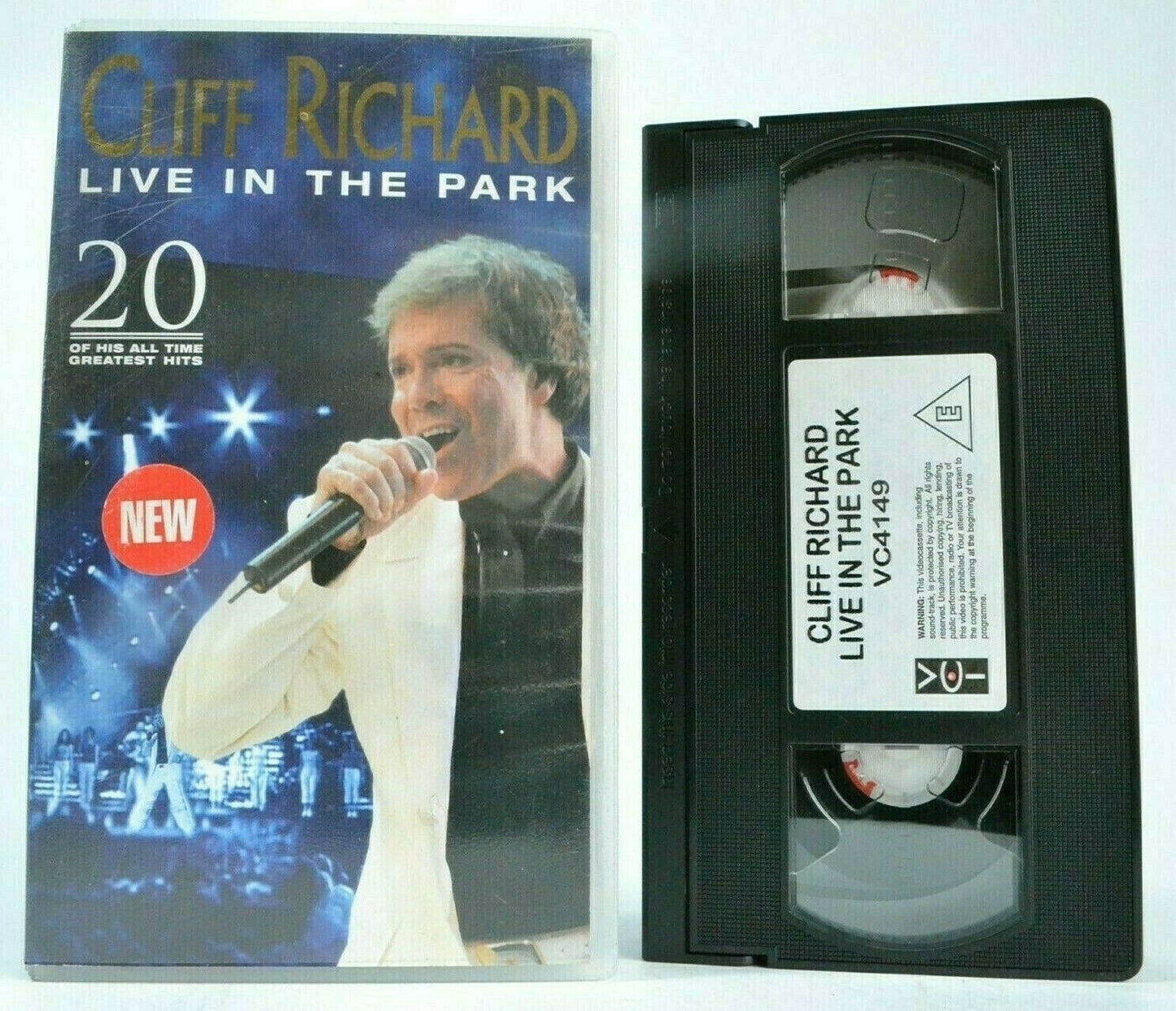 Cliff Richards: Live In The Park - Concert - 20 Greatest Hits - Music - Pal VHS-