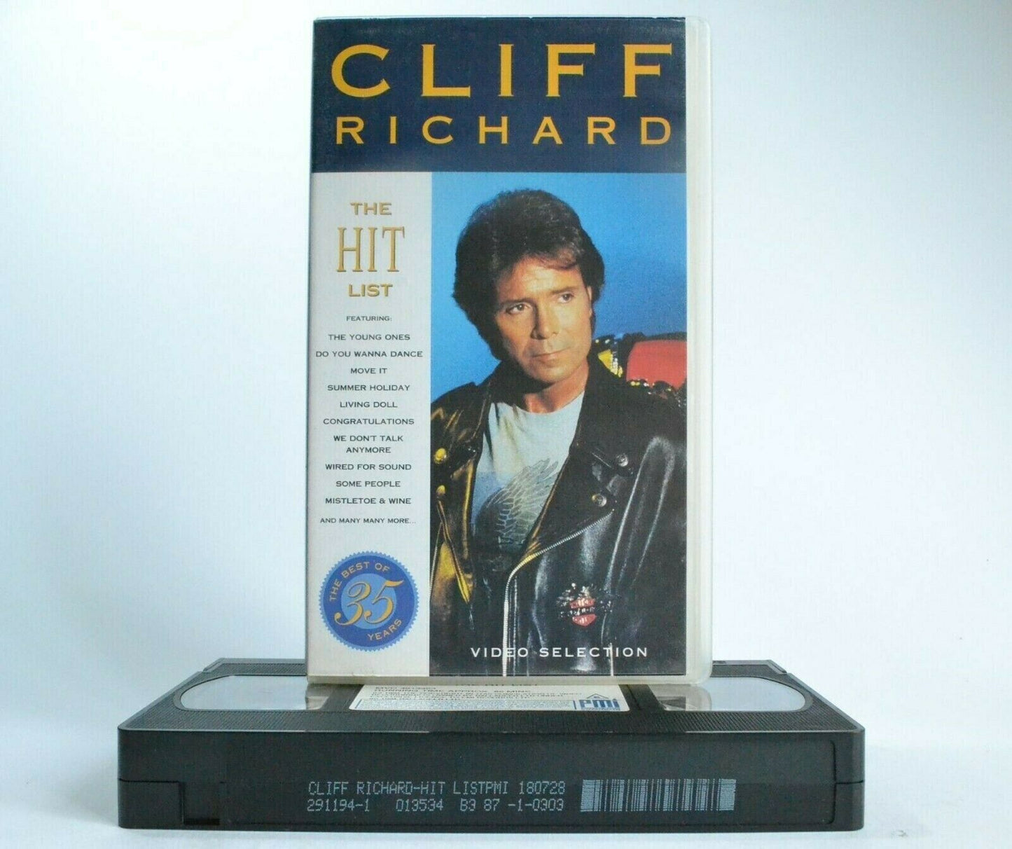 Cliff Richards: The Hit List - The Young Ones - Move It - Some People - Pal VHS-