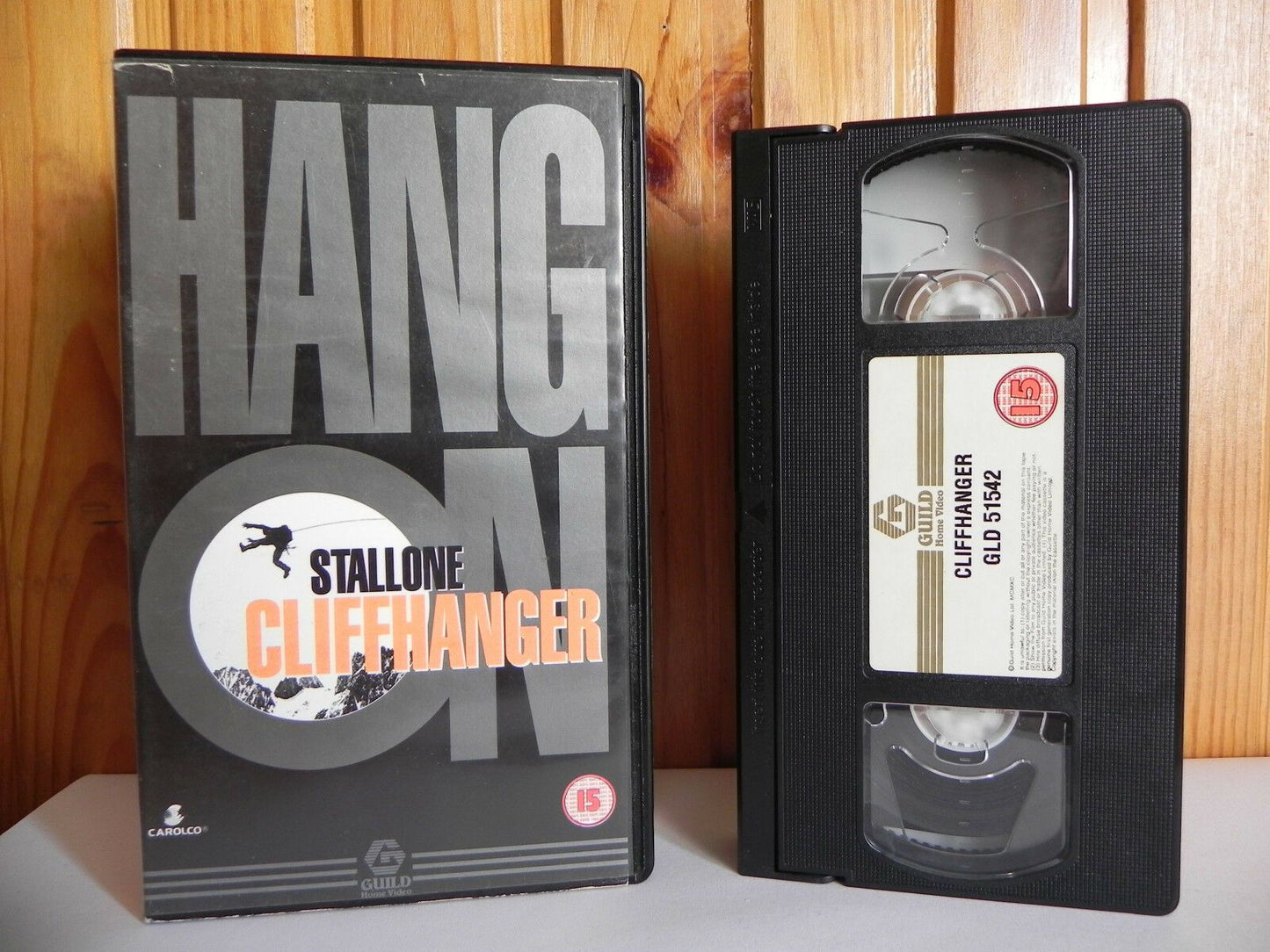 Cliffhanger (1993): - Action - Sylvester Stallone - Pal VHS-