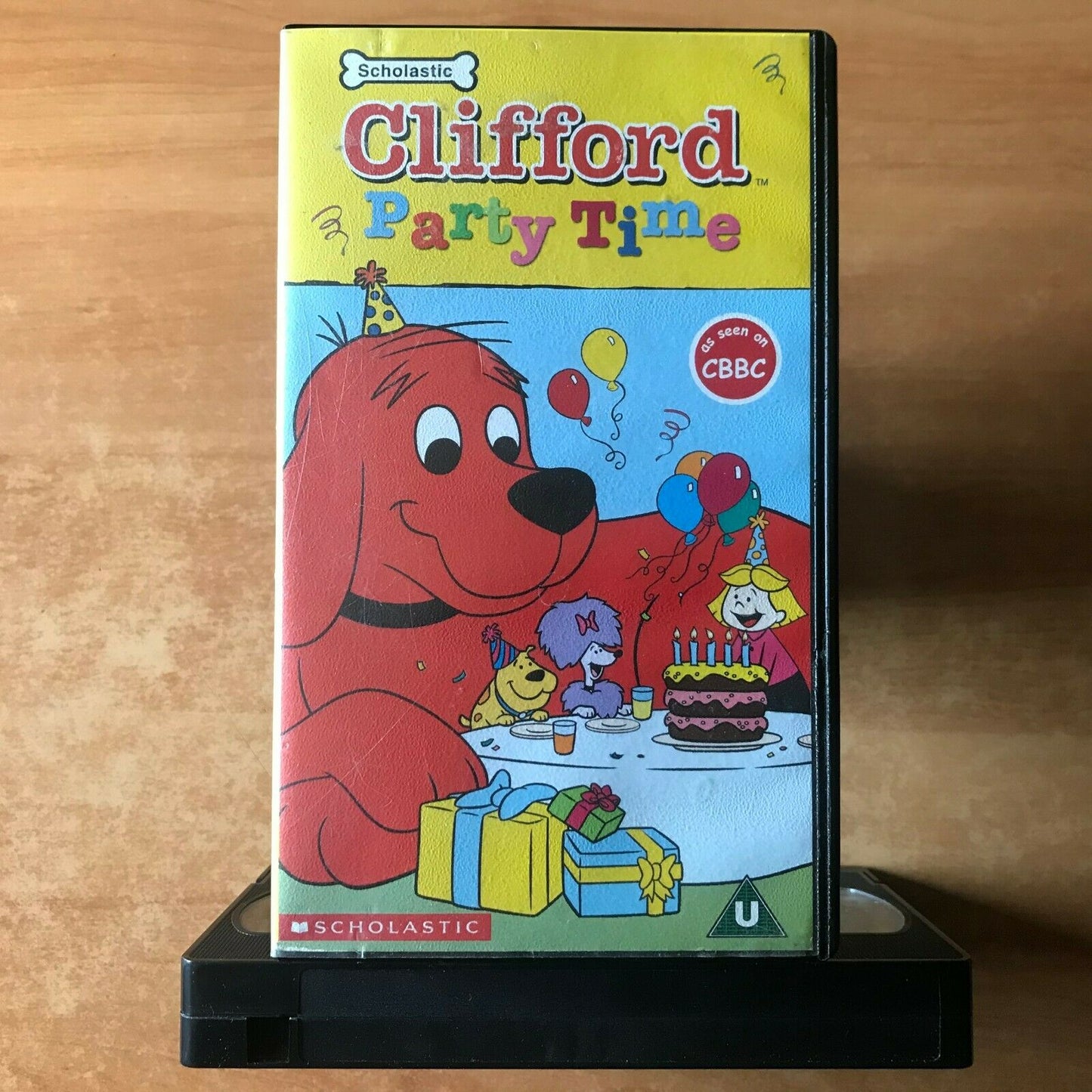 Clifford: Party Time; [Scholastic]: Potluck Party Pooper - Animated - Kids - VHS-