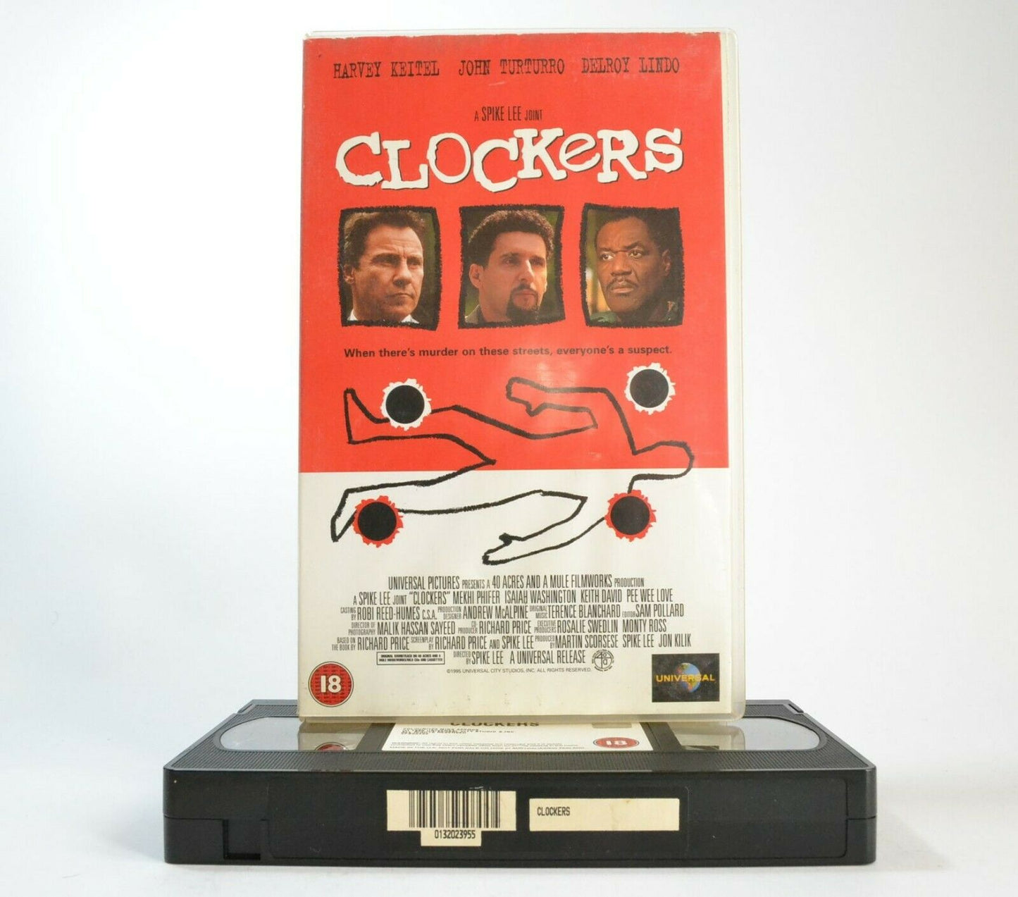 Clockers: A Spike Lee Joint - Thriller (1995) - Large Box - Harvey Keitel - VHS-