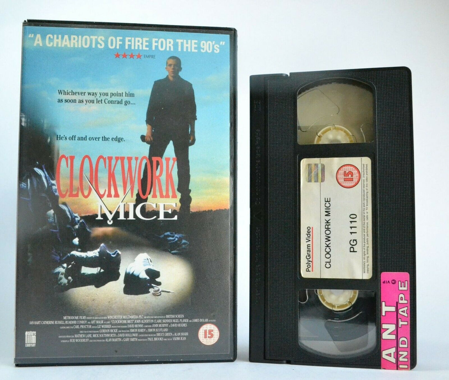 Clockwork Mice (1995): British Drama - Teacher/Student Special Relation - VHS-