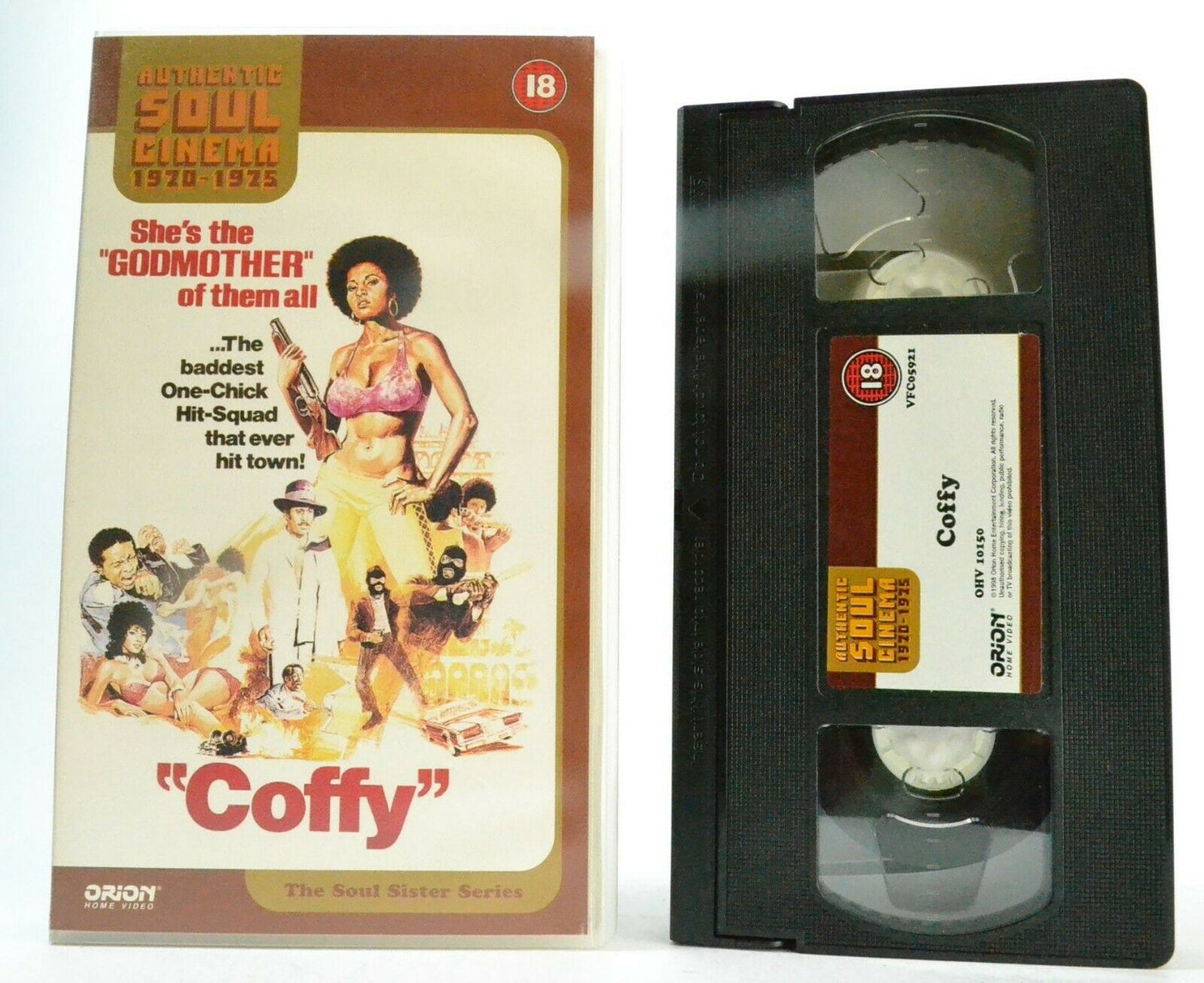 Coffy; [Soul Sister Series]: Action Thriller - Grindhouse - Pam Grier - Pal VHS-