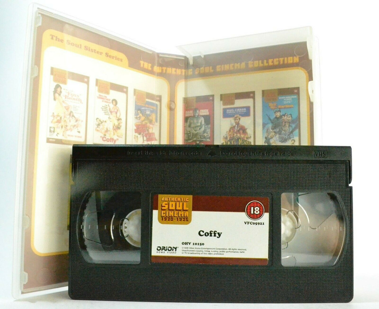 Coffy; [Soul Sister Series]: Action Thriller - Grindhouse - Pam Grier - Pal VHS-