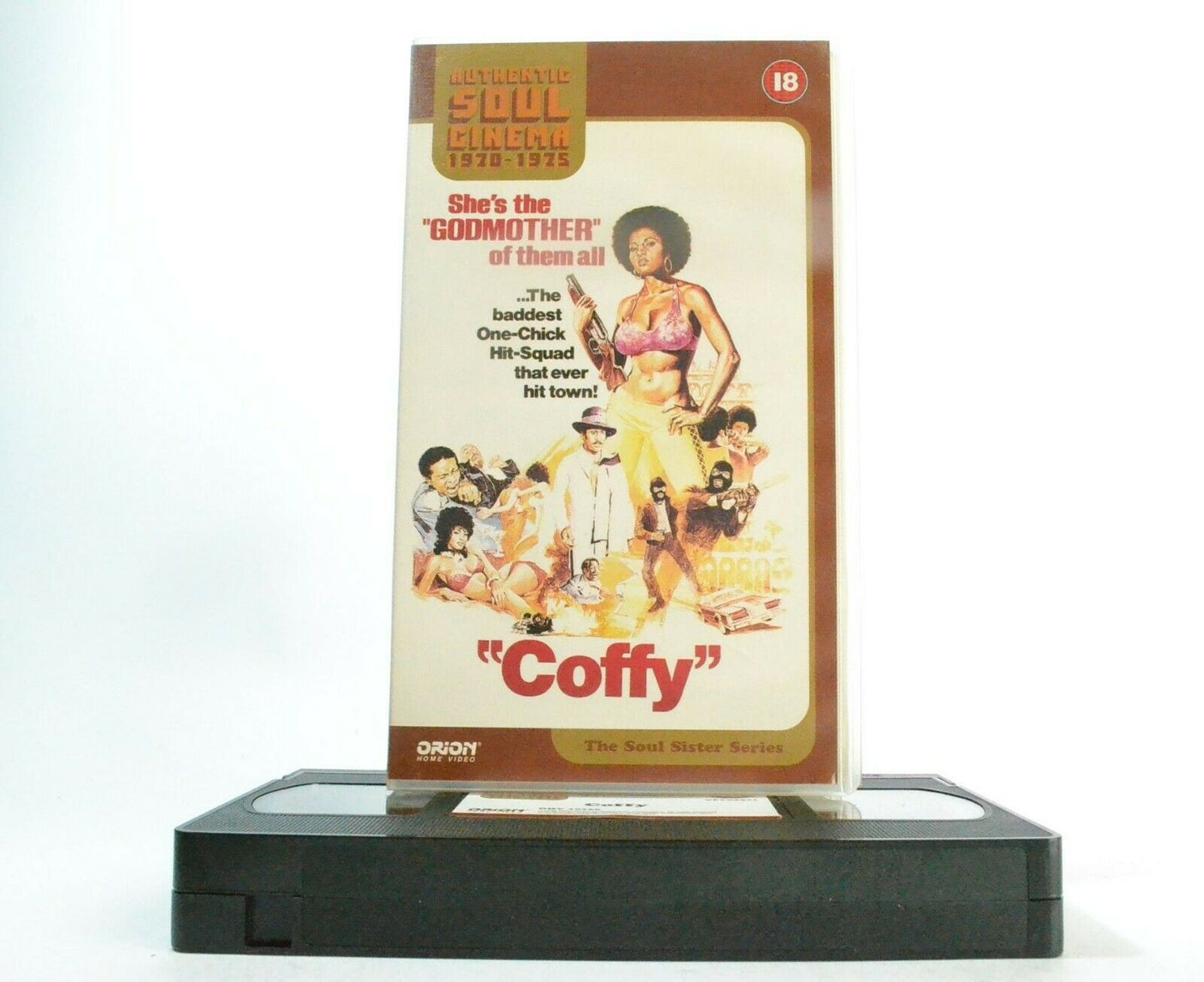 Coffy; [Soul Sister Series]: Action Thriller - Grindhouse - Pam Grier - Pal VHS-