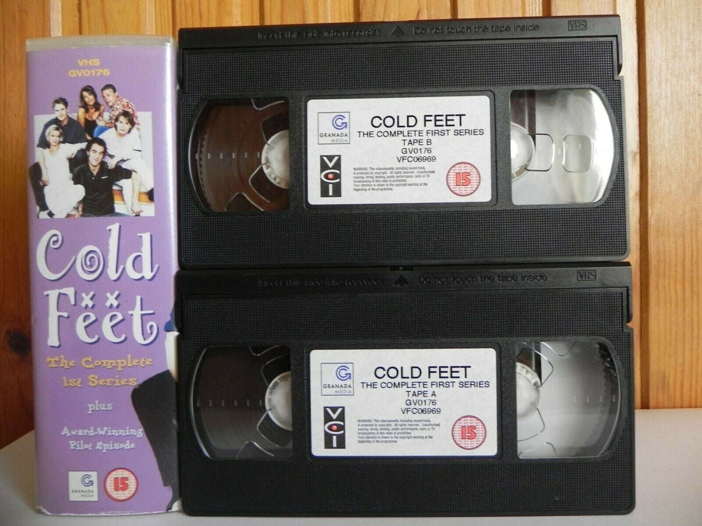 Cold Feet - Complete 1st Sries - Pilot Episode - Classic TV Drama - Pal VHS-