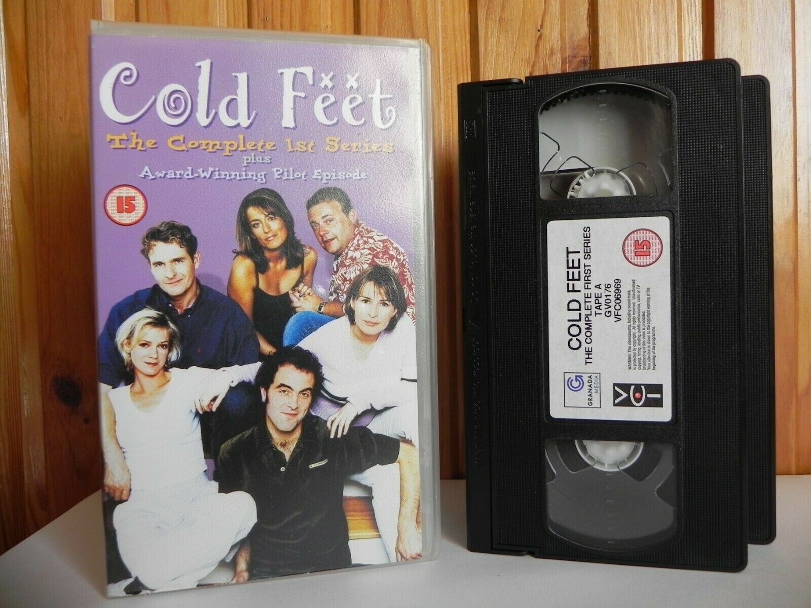 Cold Feet - Complete 1st Sries - Pilot Episode - Classic TV Drama - Pal VHS-