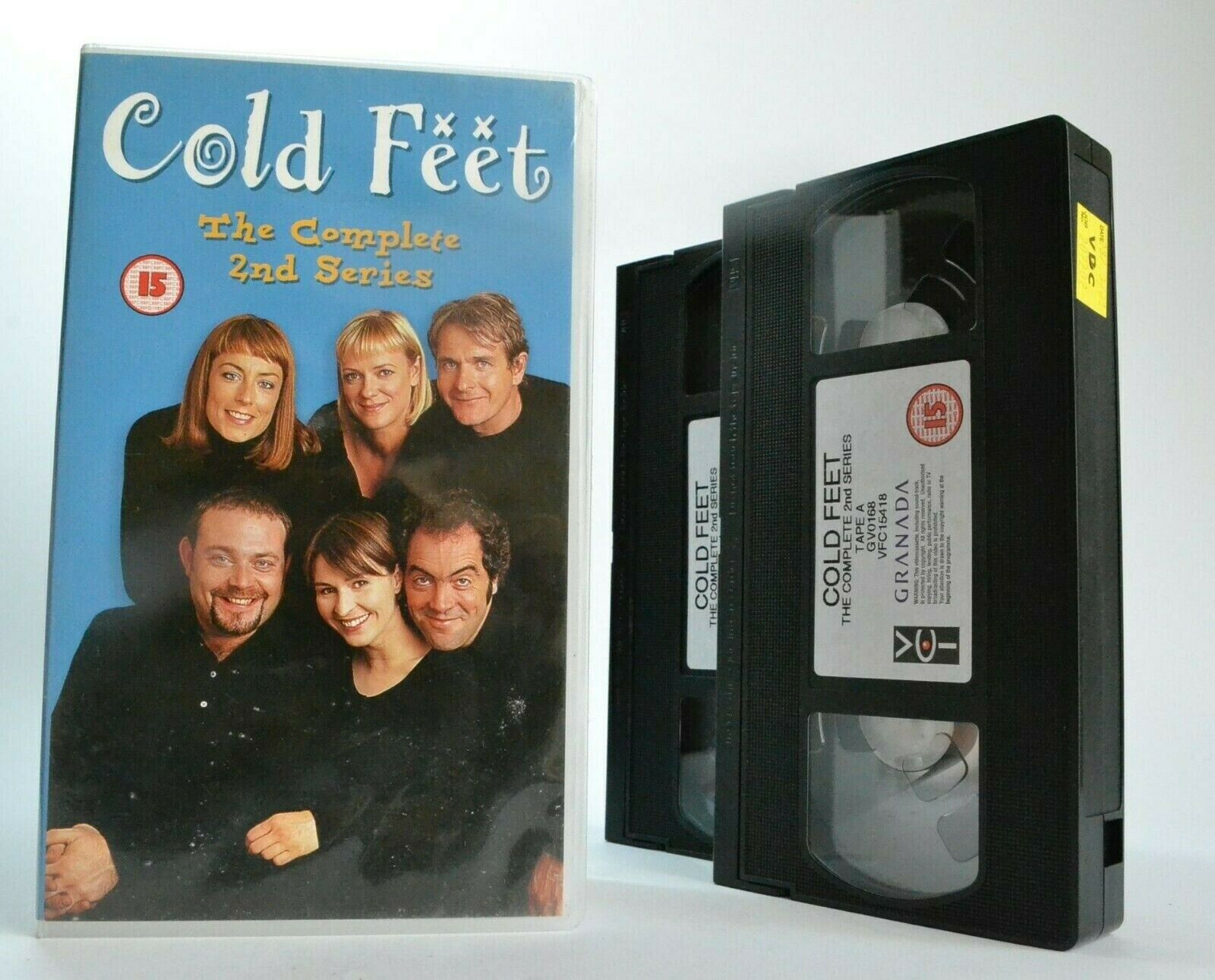 Cold Feet: Complete 2nd Series - ITV Series - Drama Comedy - James Nesbitt - VHS-