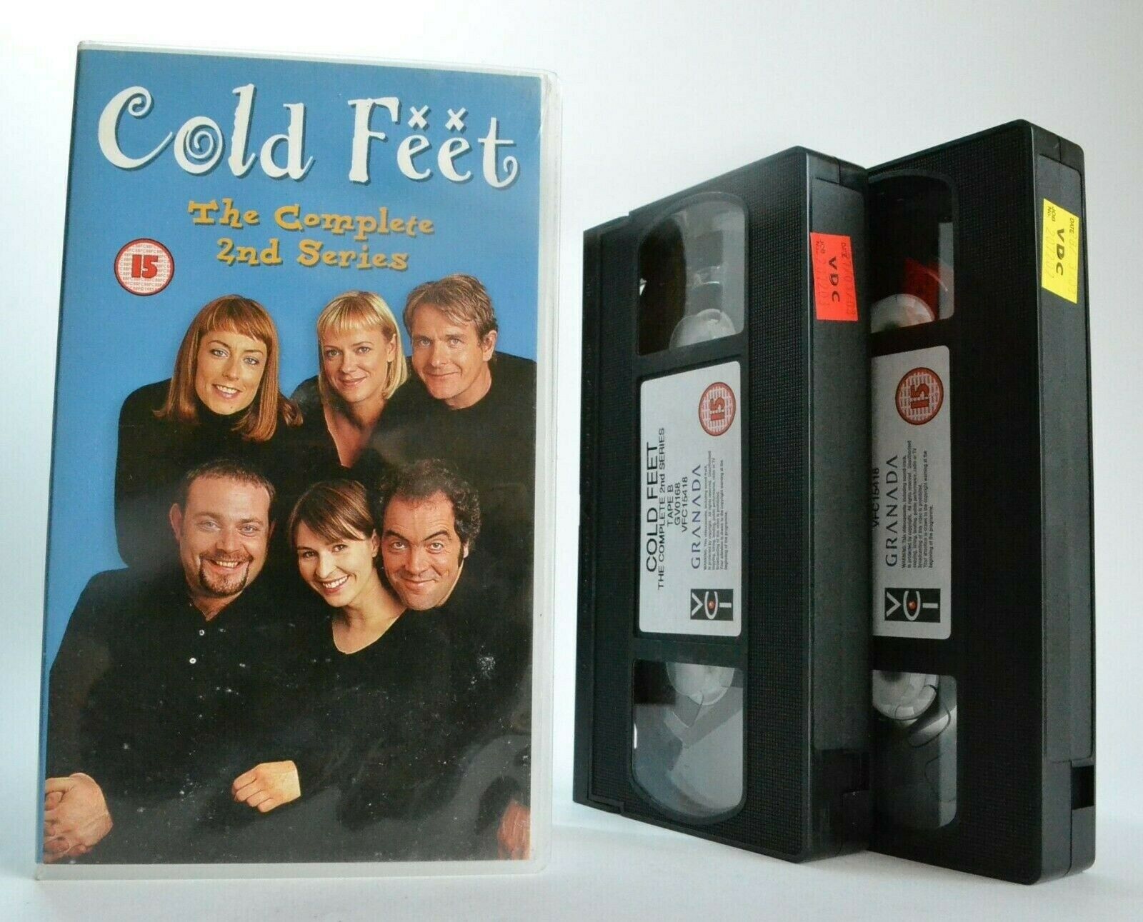 Cold Feet: Complete 2nd Series - ITV Series - Drama Comedy - James Nesbitt - VHS-