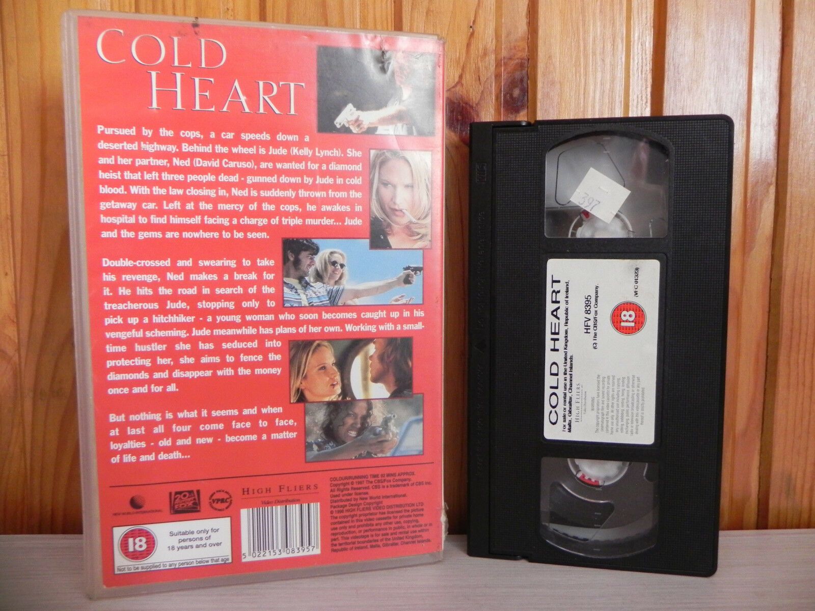 Cold Heart - Lovers, Killers Dying For Revenge - Ex-Rental - Thriller - Pal VHS-