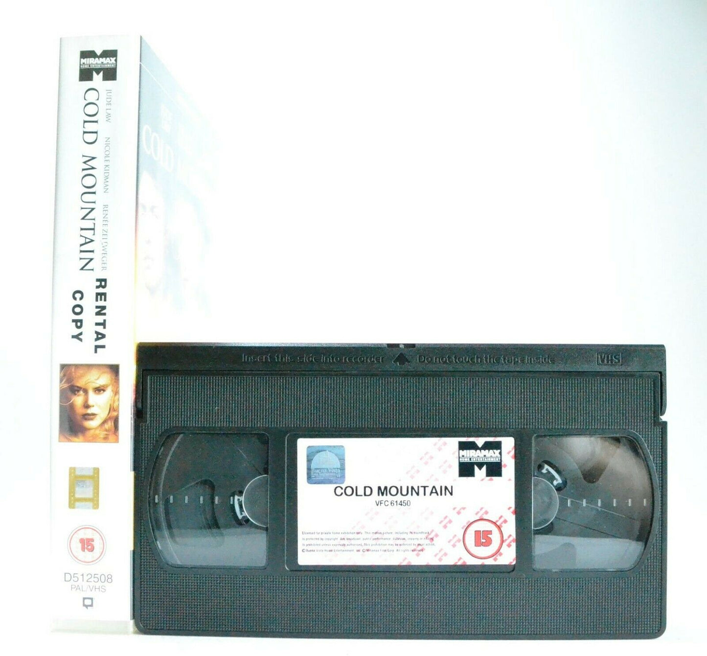 Cold Mountain: Action/Drama - Large Box - Ex-Rental - N.Kidman/R.Zellweger - VHS-