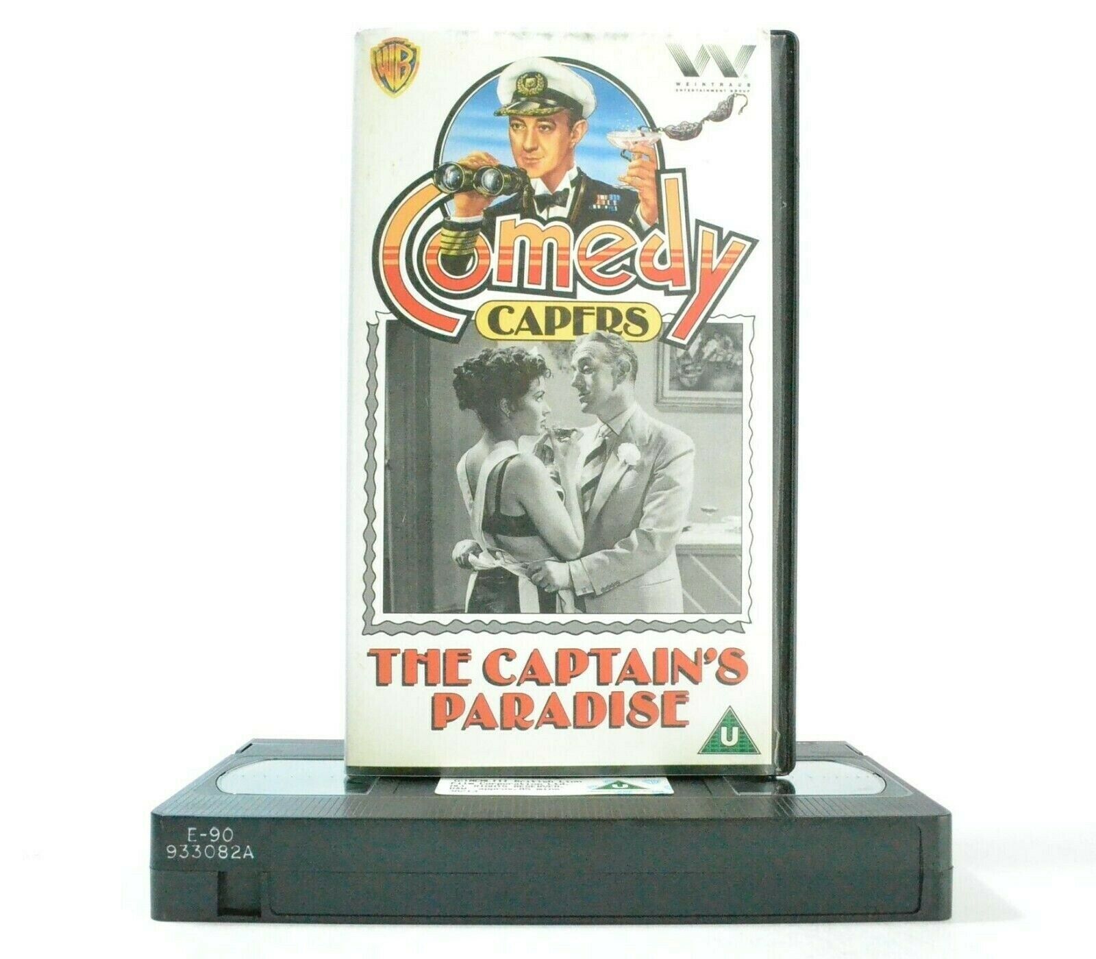 Comedy Capers: The Captain's Paradise - (1956) British Comedy - A.Guinness - VHS-