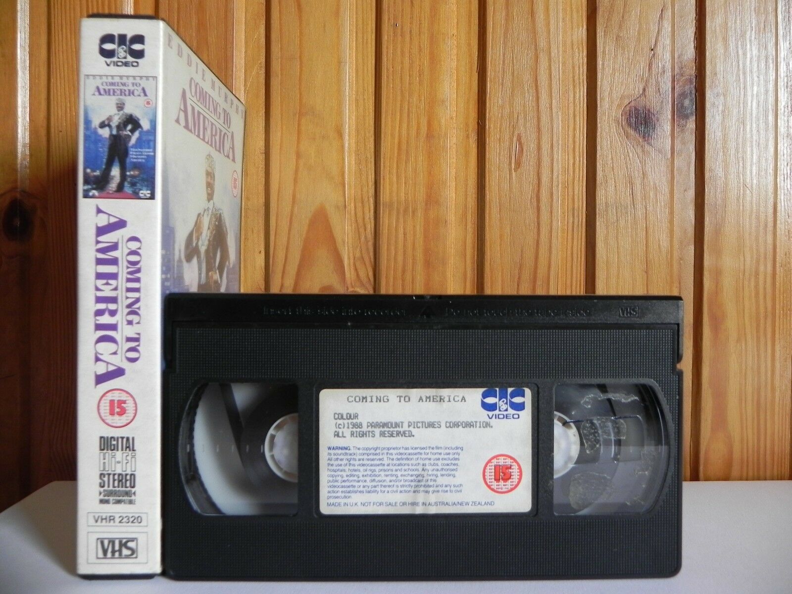 Coming To America - CIC Video - Comedy - Eddie Murphy - Arsenio Hall - Pal VHS-