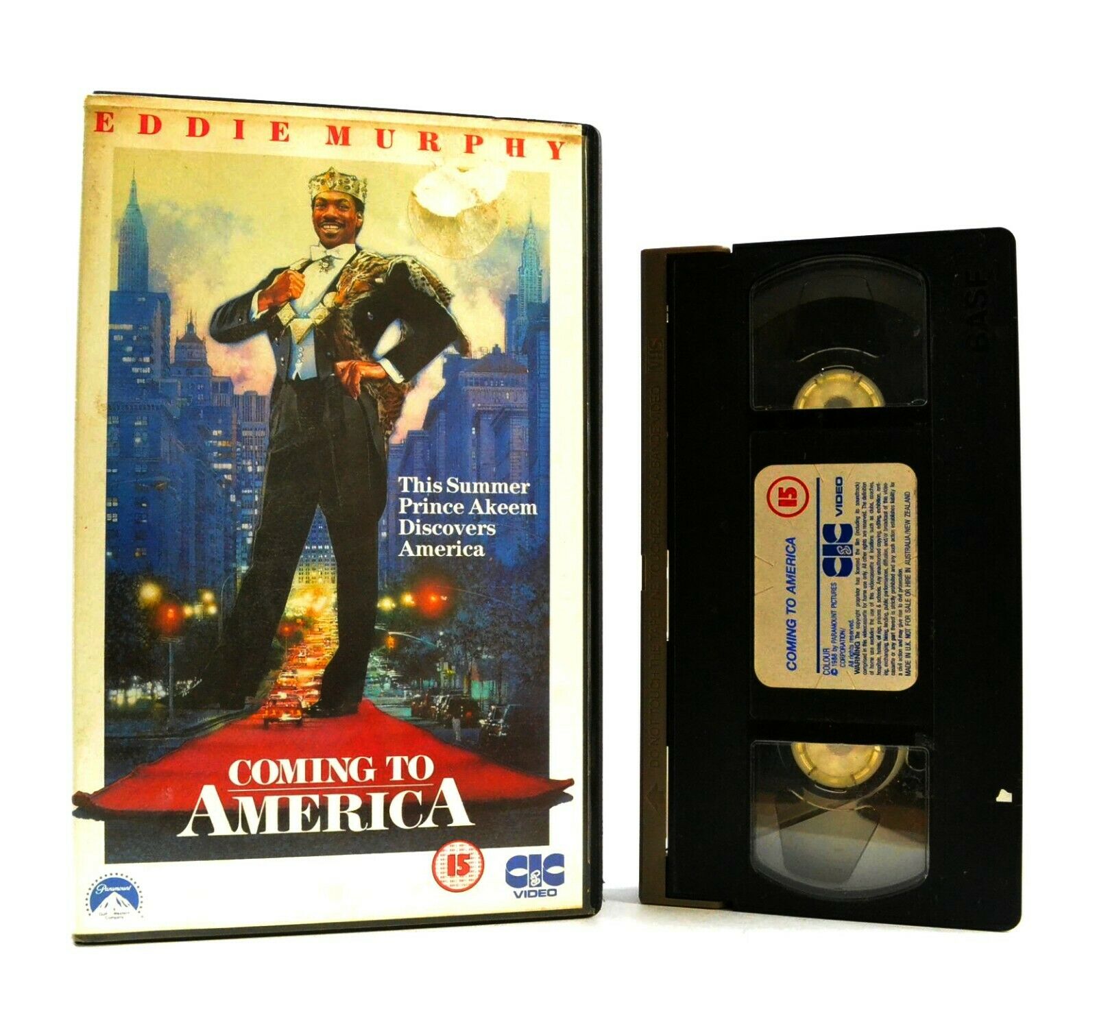 Coming To America: Comedy Classic (1988) - Large Box - Eddie Murphy - Pal VHS-