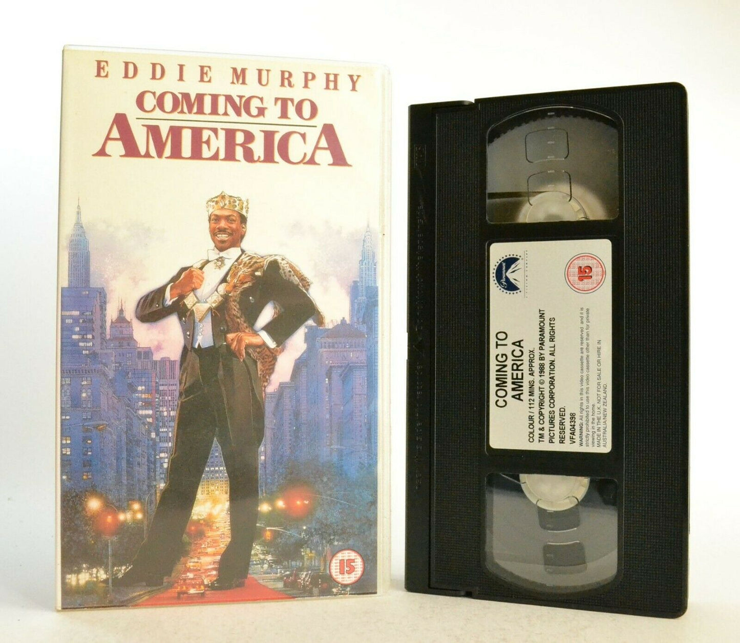 Coming To America: Comedy Classic (1998) - Digitally Sourced - E.Murphy - VHS-