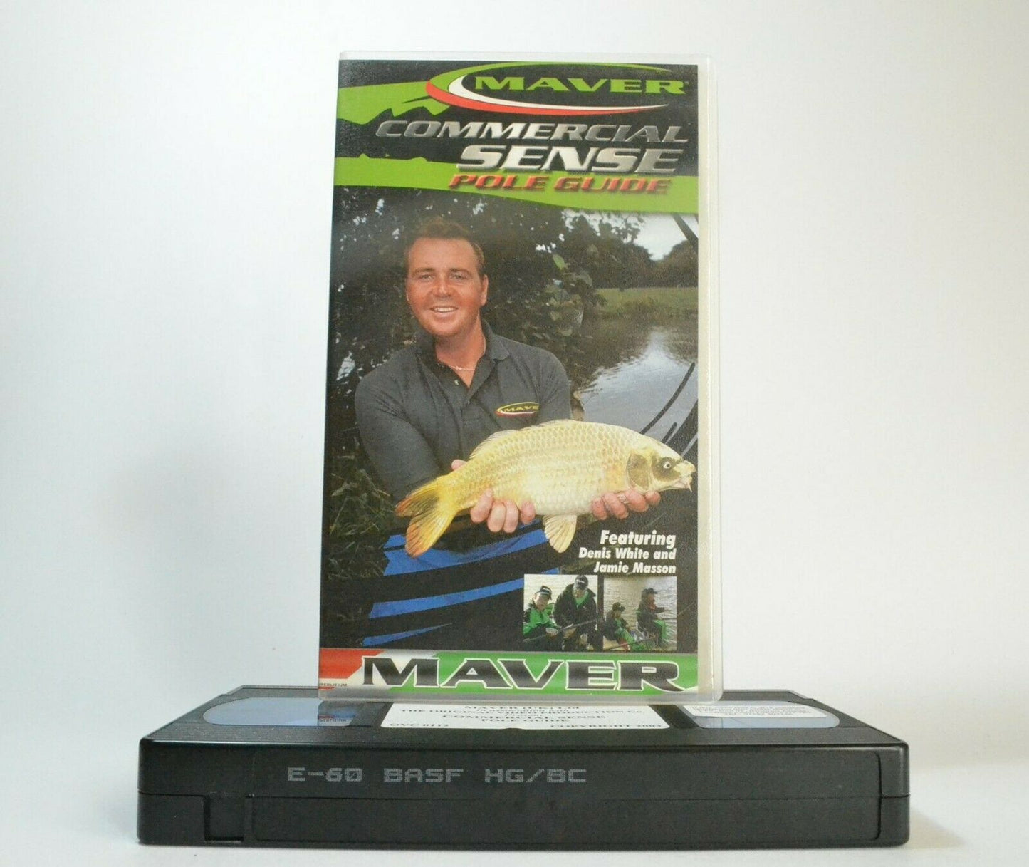 Commercial Sense: Pole Guide [Denis White / Jamie Masson] Fishing - Pal VHS-