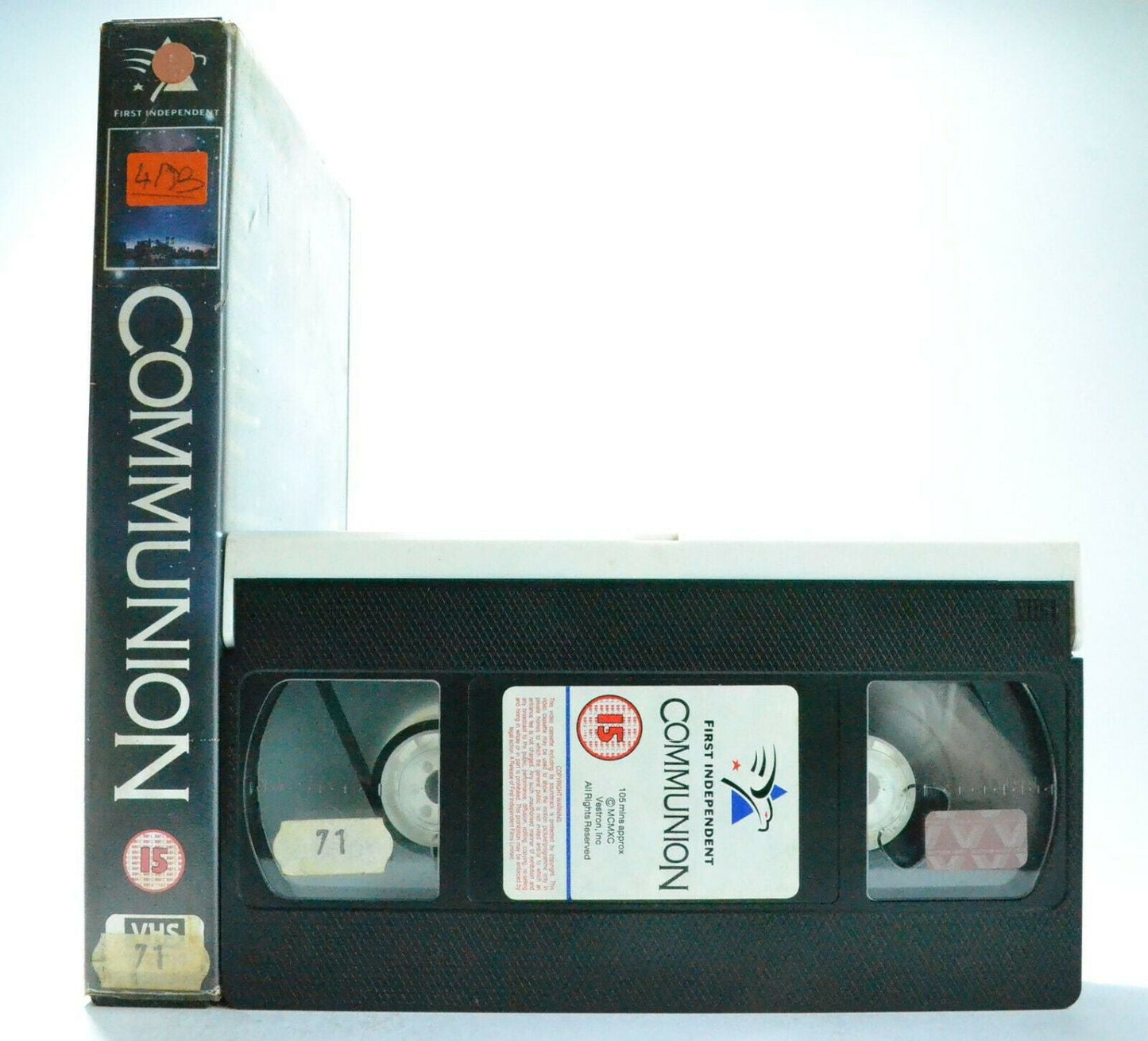 Communion - Christopher Walken - Greys - Alien SCI-FI Thriller - Large Box VHS-