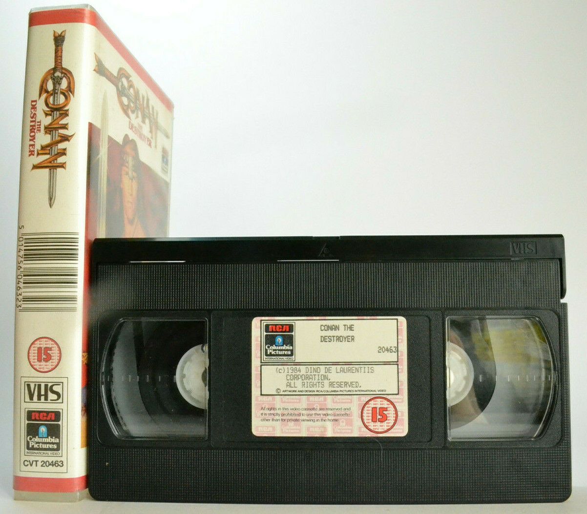 Conan The Destroyer (1984); Schwarzenegger [Adventure] Sword And Sorcery - VHS-