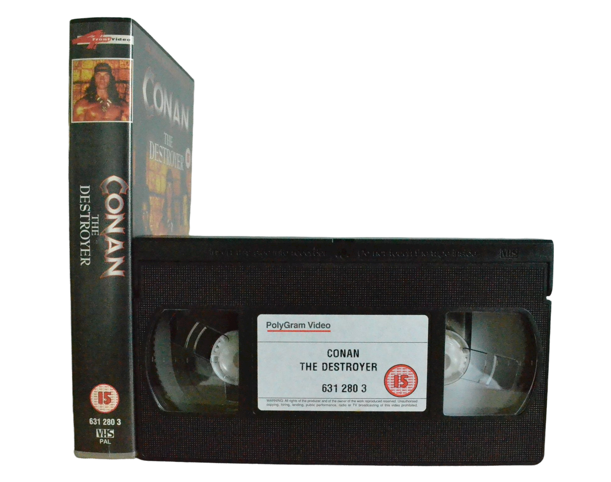 Conan The Destroyer - Arnold Schwarzennegger - 4Front Video - Vintage - Pal VHS-