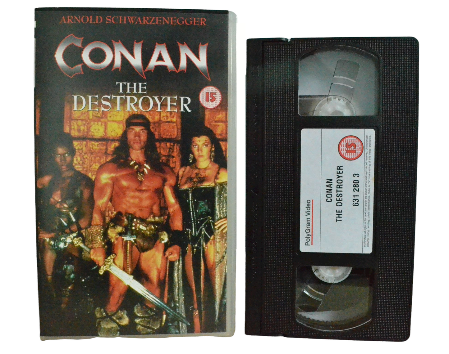 Conan The Destroyer - Arnold Schwarzennegger - 4Front Video - Vintage - Pal VHS-