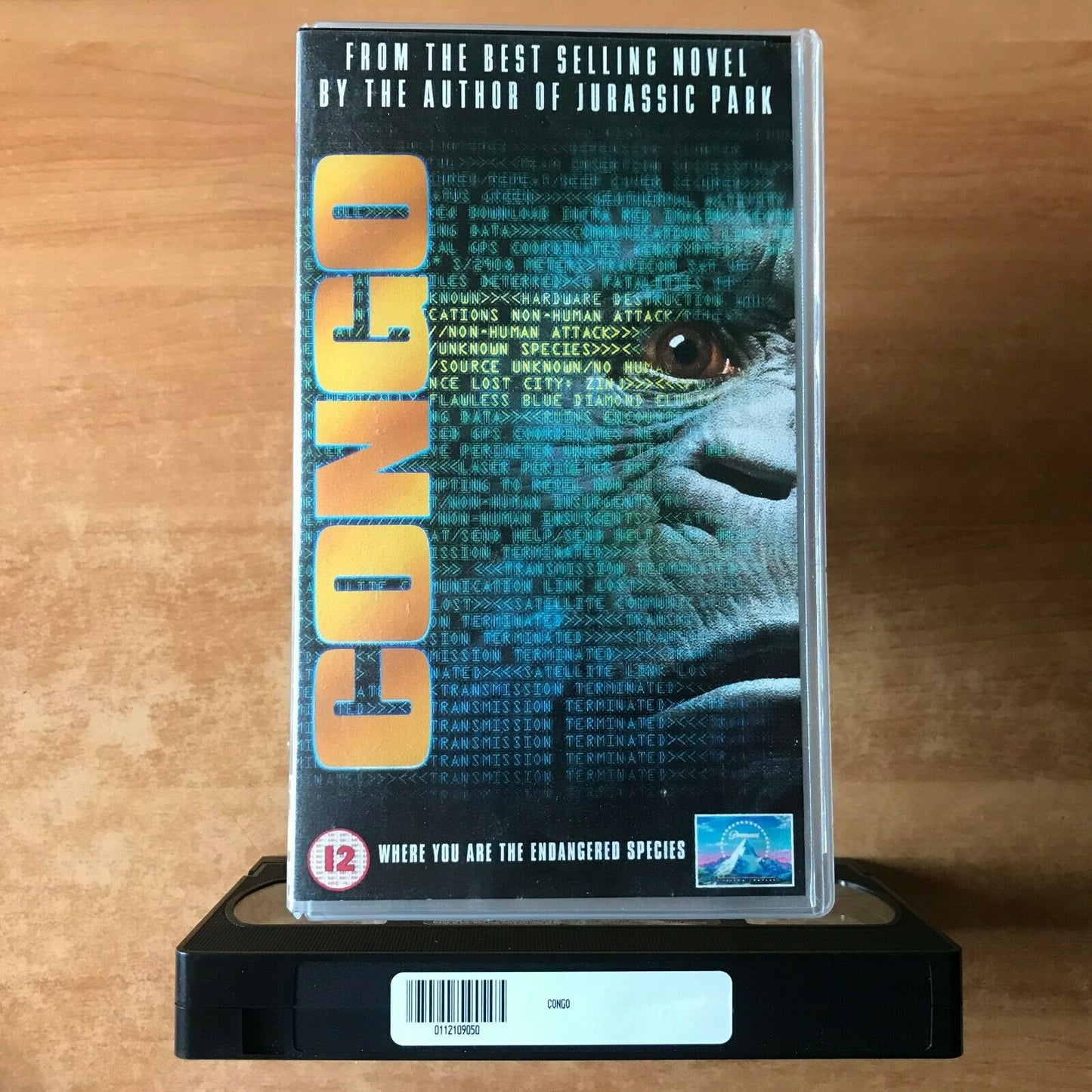 Congo; [Michael Crichton] Action Adventure - Laura Linney / Tim Curry - Pal VHS-