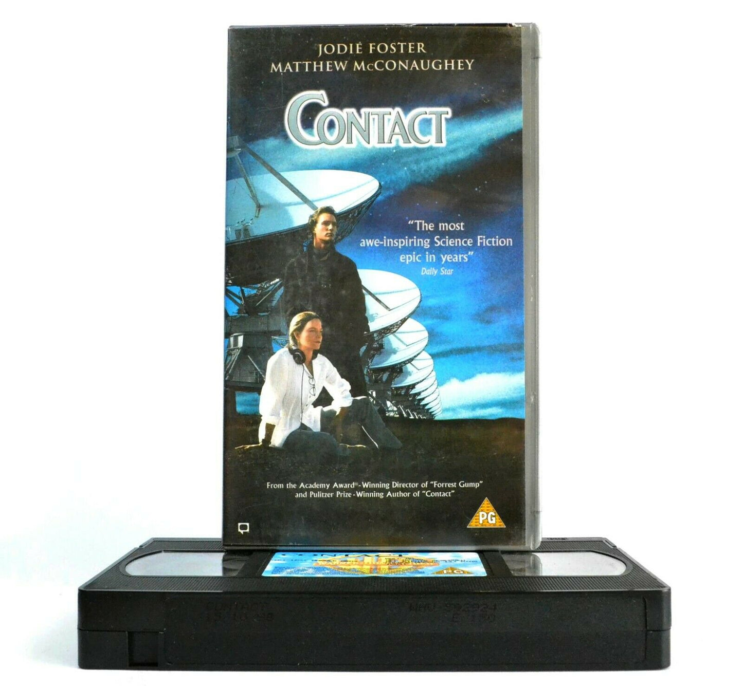 Contact: Film By R.Zemeckis - Sci-Fi/Drama (1997) - J.Foster/M.McConaughey - VHS-