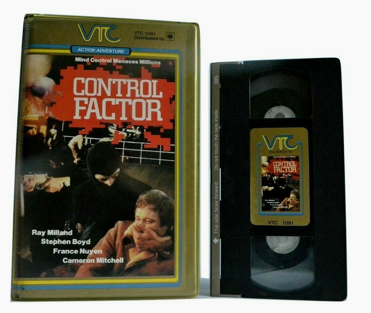 Control Factor - Stephen Boyd - VTC 1091 - Big Box - Ex Rental - Pre Cert - VHS-