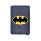 Cool Classic Bat Hero Design Card Holder Wallets Men Women Boy Rfid Leather Short Purse Slim Mini Purse Small Money Bag Gifts-BF166-Blue-