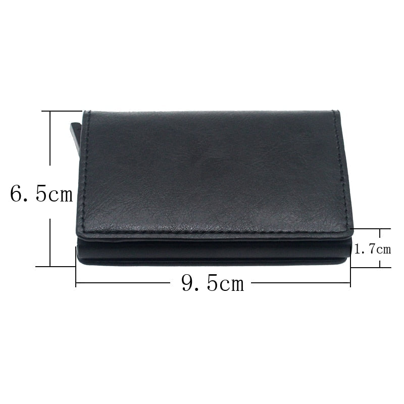 Cool Classic Bat Hero Design Card Holder Wallets Men Women Boy Rfid Leather Short Purse Slim Mini Purse Small Money Bag Gifts-