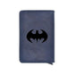 Cool Classic Bat Hero Design Card Holder Wallets Men Women Boy Rfid Leather Short Purse Slim Mini Purse Small Money Bag Gifts-BA052-Blue-