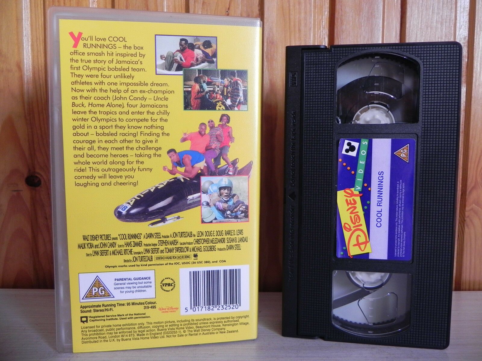 Cool Runnings (1993); Walt Disney - Family Adventure - Pal VHS-