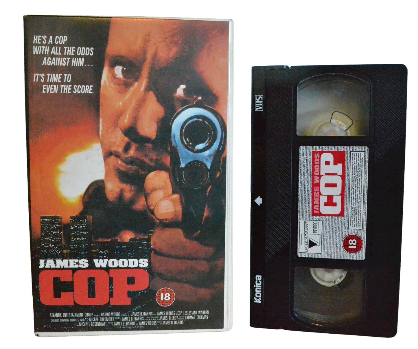 Cop : James Woods - James Woods - Entertaiment In Video - Drama - Large Box - Pal VHS-