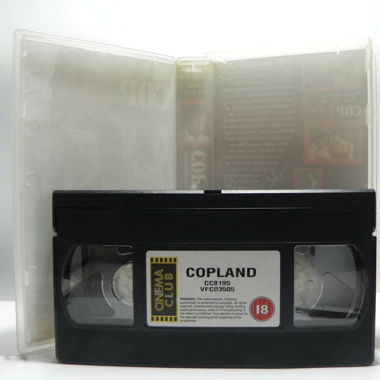 Cop Land: (1997) American Crime Drama - S.Stallone/H.Keitel - James Mangold VHS-