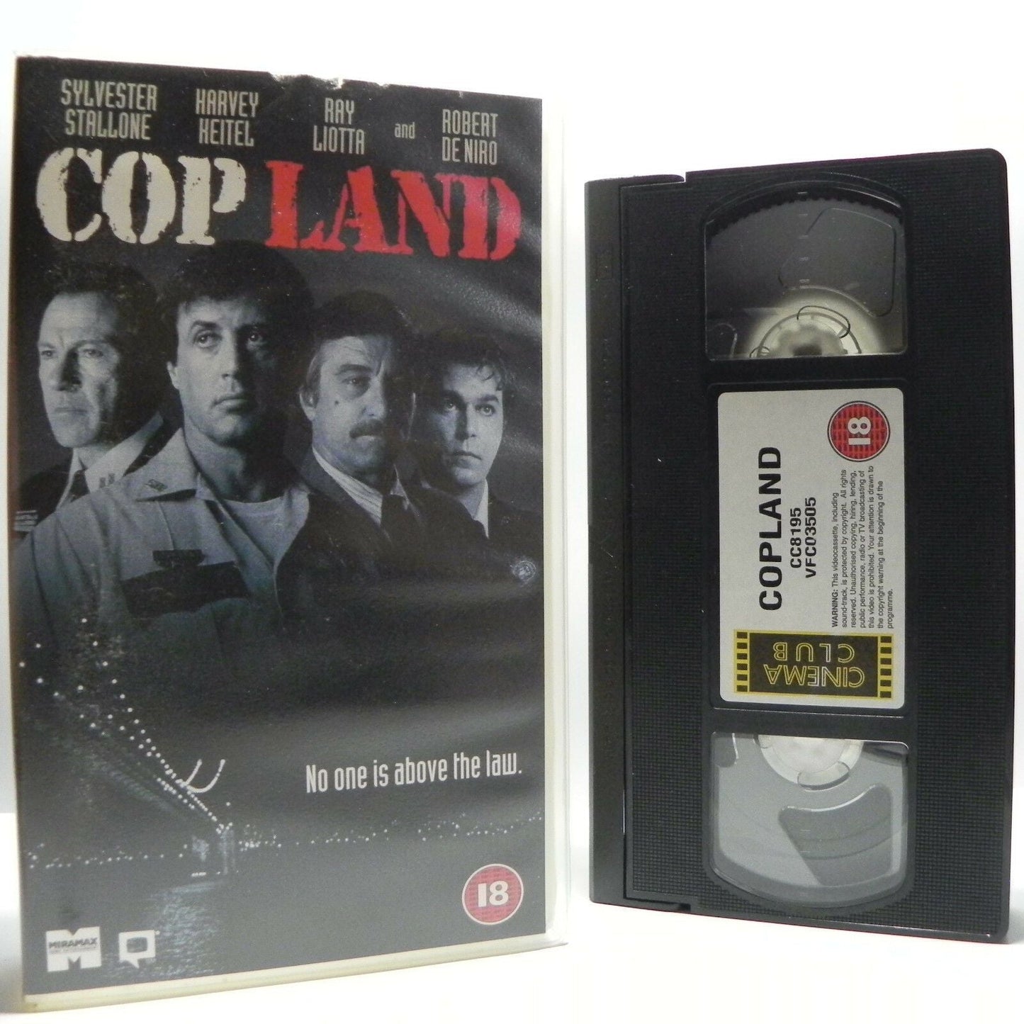 Cop Land: (1997) American Crime Drama - S.Stallone/H.Keitel - James Mangold VHS-