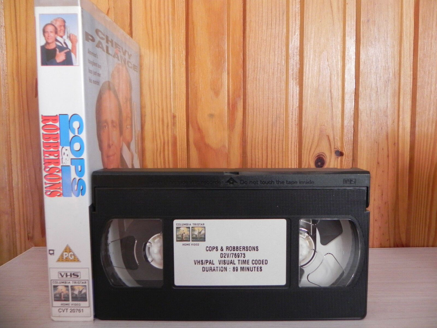 Cops And Robbersons - Sample Copy - LargeBox - Action Comedy - Chevy Chase - Pal VHS-