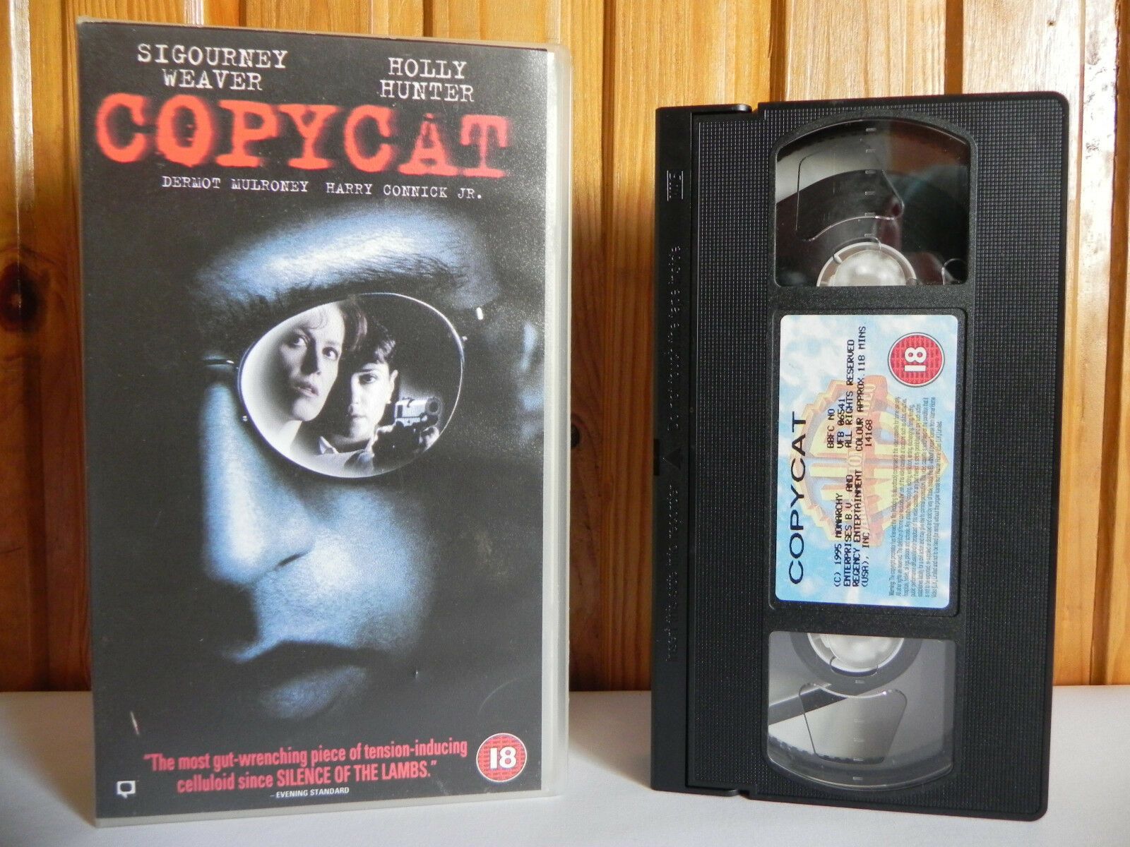 Copycat - Warner Home - Thriller - Sigourney Weaver - Holly Hunter - Pal VHS-