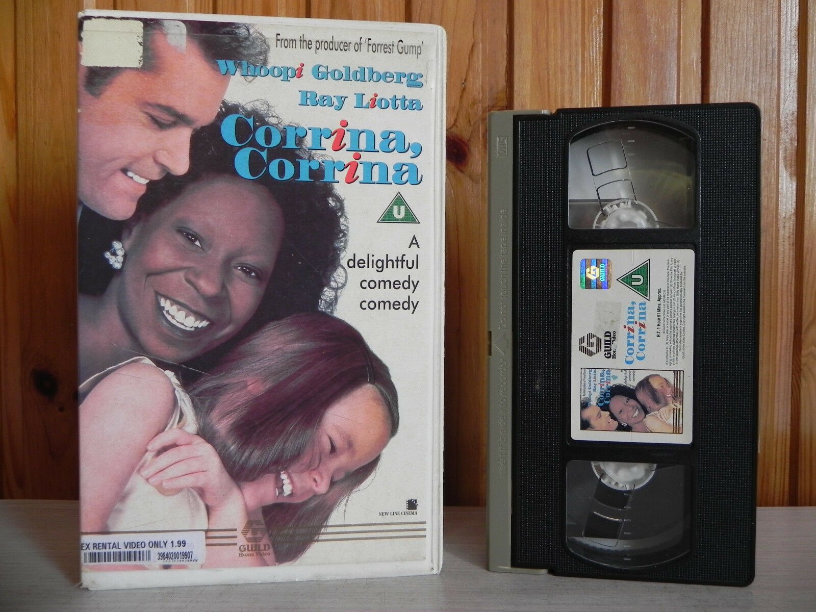 Corrina, Corrina (1994): Drama Comedy; [Guild] Large Box - Rental - Whoopi Goldberg - Pal VHS-