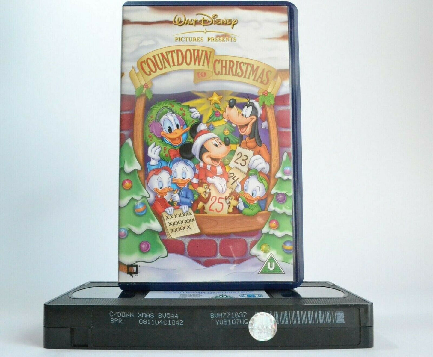 Countdown To Christmas: Winter Storage - Walt Disney - Animated - Kids - Pal VHS-