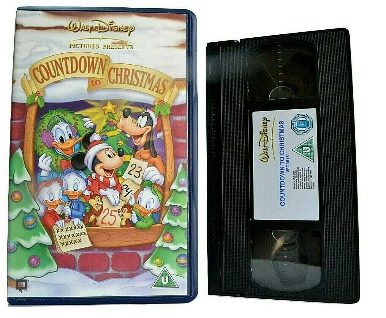 Countdown To Christmas: Winter Storage - Walt Disney - Animated - Kids - Pal VHS-