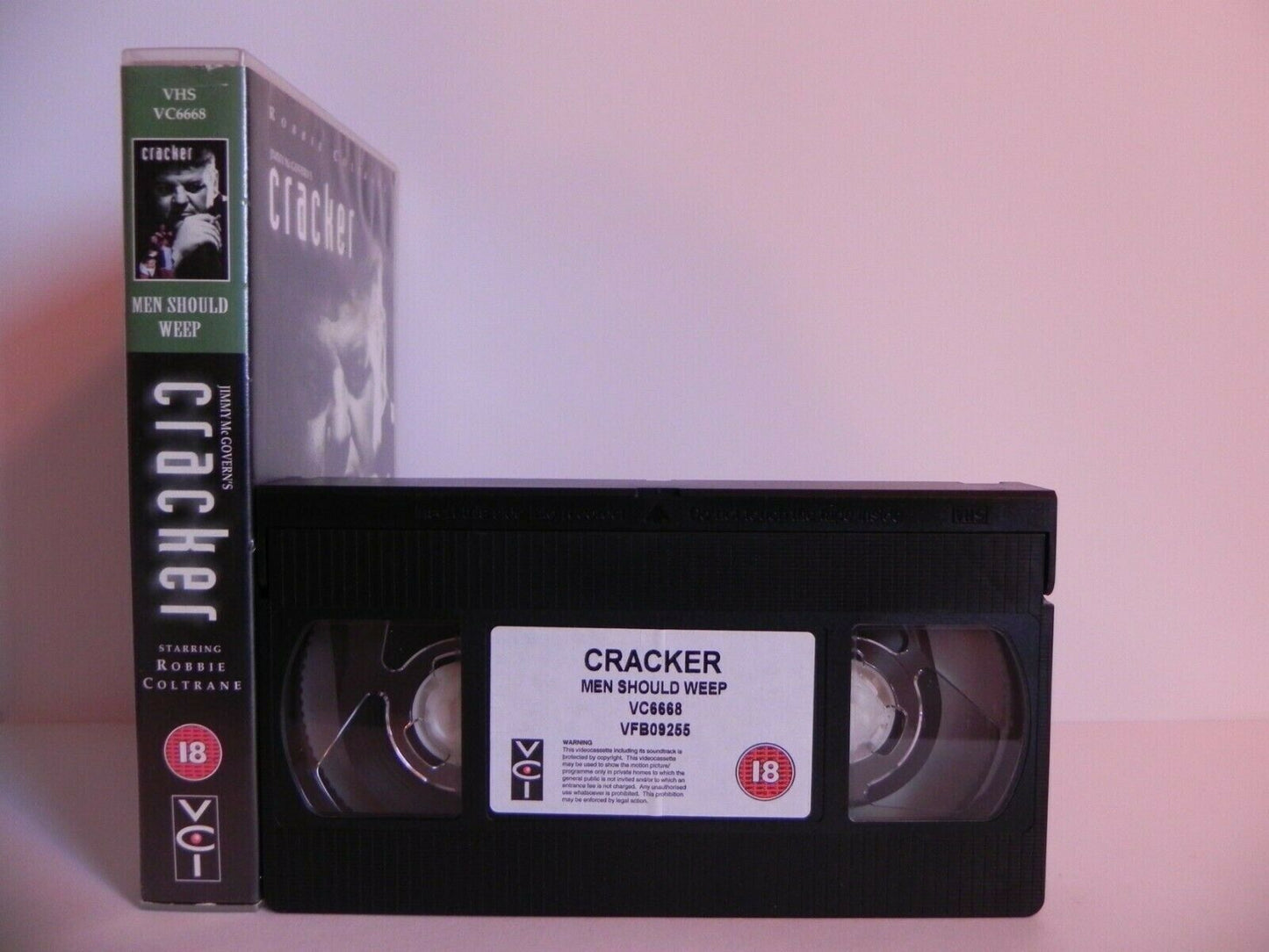 Cracker - Internationally Series - BAFTA Award Winner - Jimmy McGoven - Pal VHS-