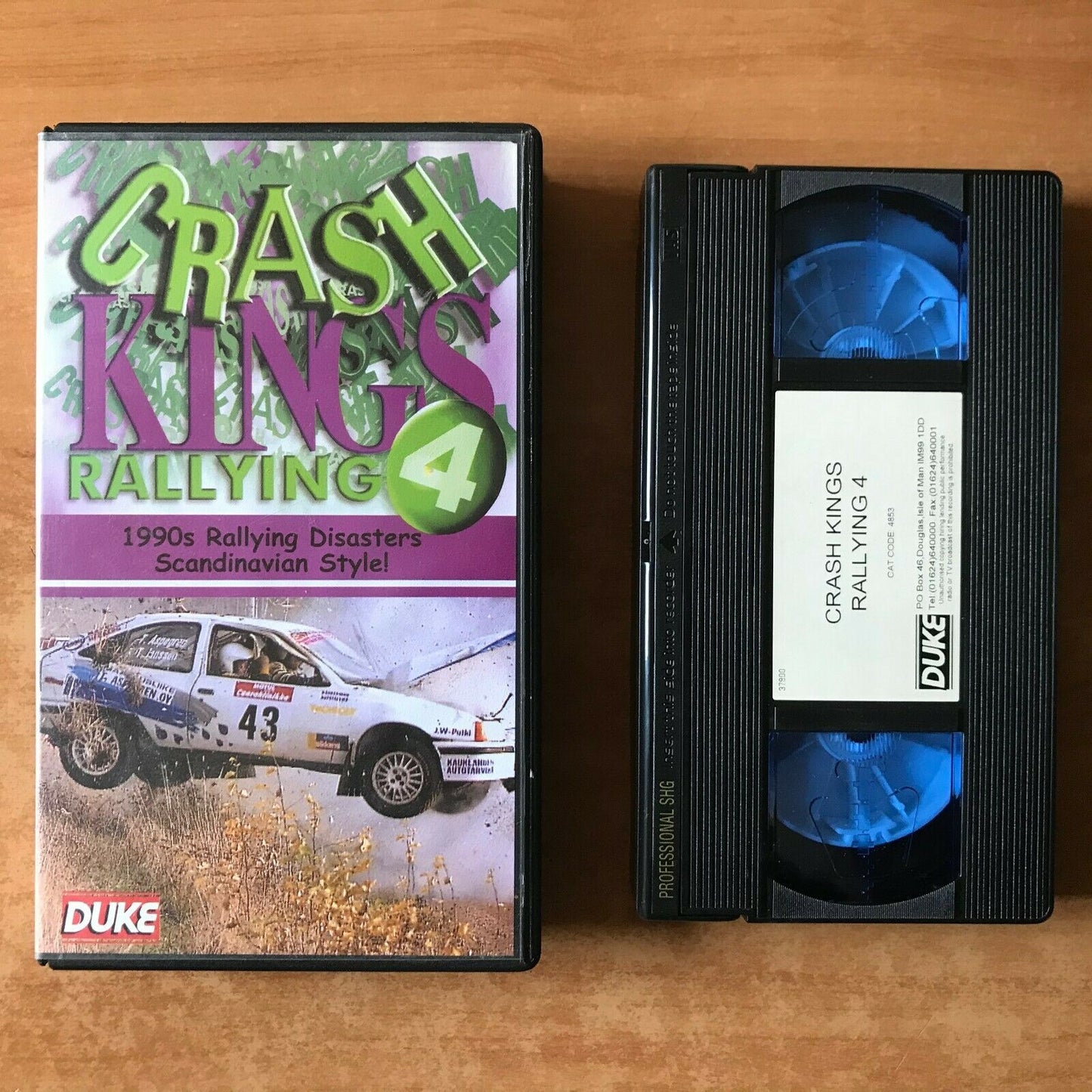 Crash Kings Rallying 4 (Duke); [Scandynavia]: Sweden - Finland - Supercars - VHS-