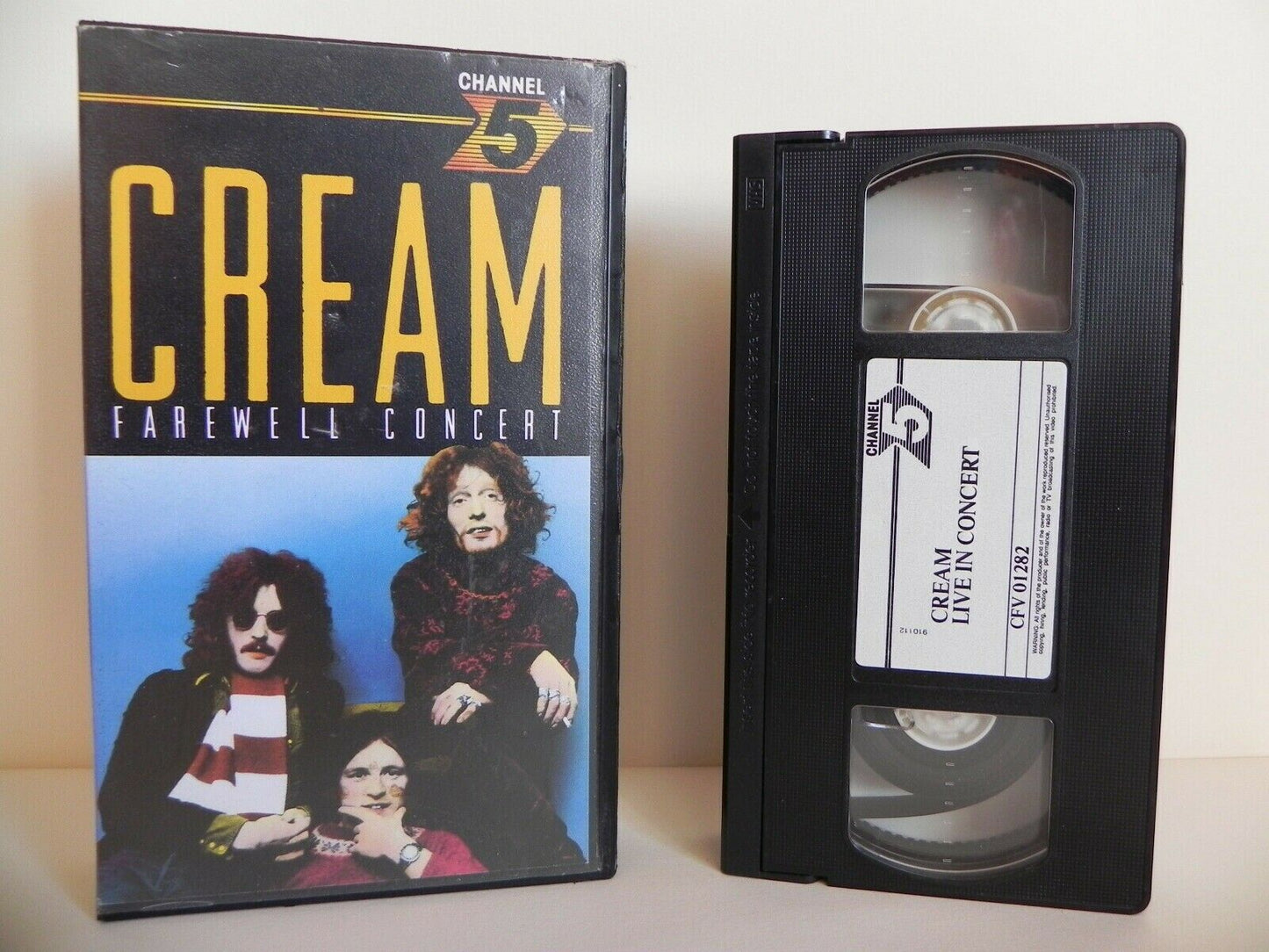 Cream: Farewell Concert - 26th November 1968 - Royal Albert Hall - Live - VHS-