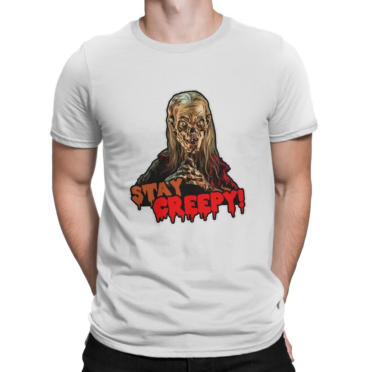 Creepshow - Classic 1980s Horror T-Shirt - Gifts For You Movie Lovers-White-Asian Size S-