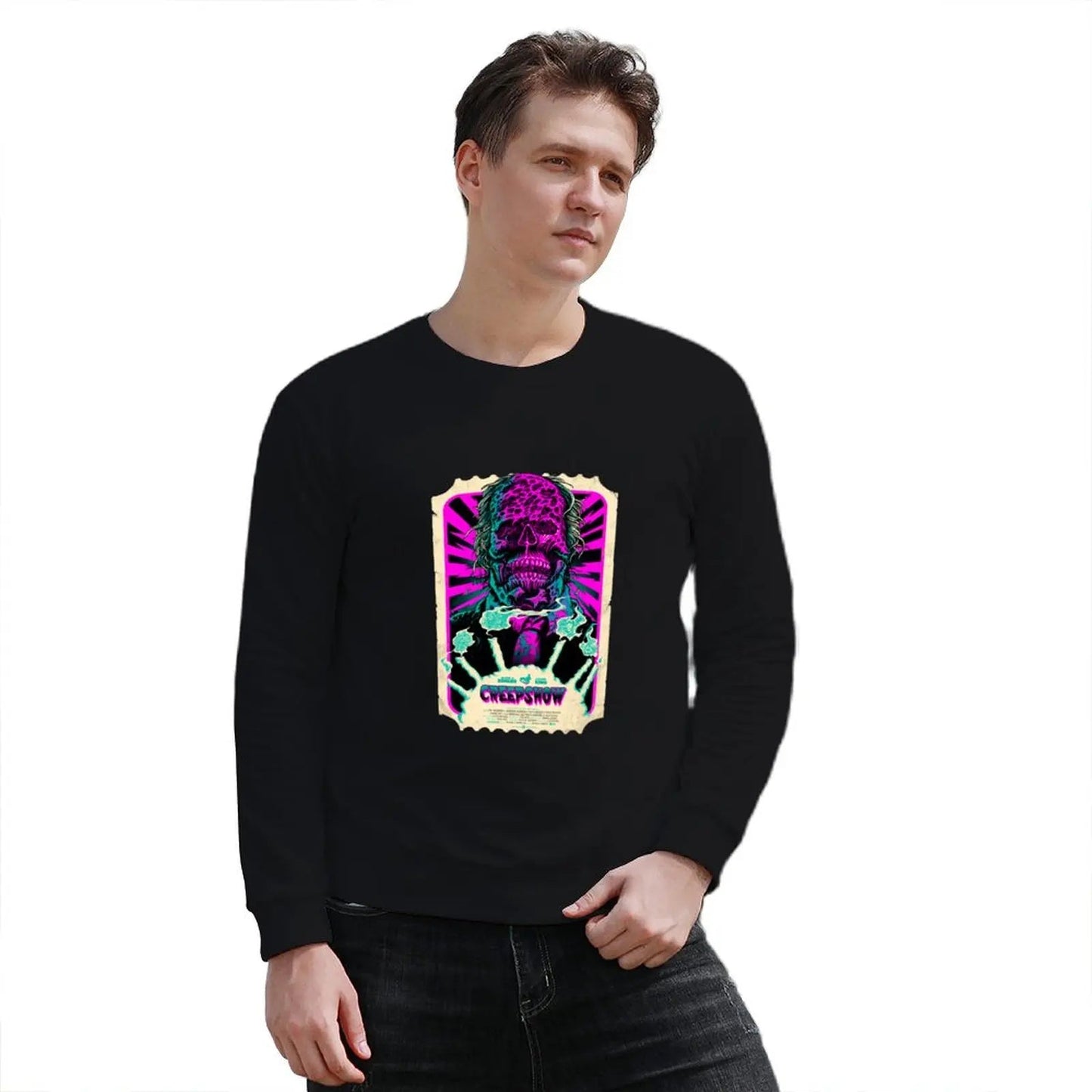 Creepshow Hoodie - George A. Romero Graphic - Hoodie Support for Classic Horror Fans-